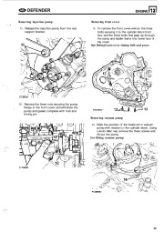 Land Rover Defender 90, 110, 130 Td5, Tdi, V8 Parts Catalog, 1990 page 49