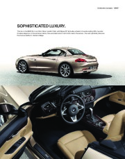 2011 BMW Z4 Series SDrive23i 30i 35i 35is E89 Catalog, 2011 page 27