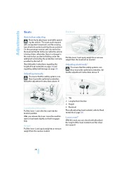 2008 BMW X3 3.0i 3.0si E83 Owners Manual, 2008 page 30