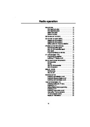 Land Rover Audio and Navigation System Manual, 2001 page 14