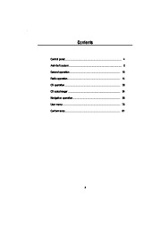 Land Rover Audio and Navigation System Manual, 2001 page 4