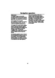 Land Rover Audio and Navigation System Manual, 2001 page 41