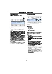 Land Rover Audio and Navigation System Manual, 2001 page 43