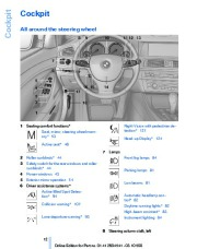 2011 BMW 5-Series 528i 535i 550i F10 Sedan Owners Manual, 2011 page 12