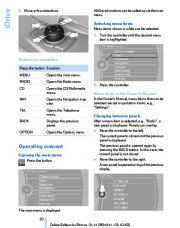 2011 BMW 5-Series 528i 535i 550i F10 Sedan Owners Manual, 2011 page 20