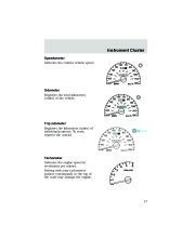 2002 Ford Ranger Owners Manual, 2002 page 17