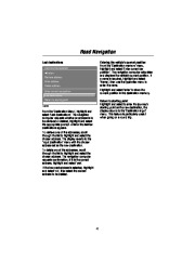 Land Rover CARiN III Audio and Navigation System Manual, 2001 page 18