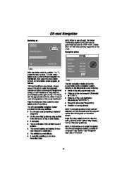 Land Rover CARiN III Audio and Navigation System Manual, 2001 page 20