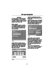 Land Rover CARiN III Audio and Navigation System Manual, 2001 page 24