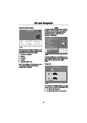 Land Rover CARiN III Audio and Navigation System Manual, 2001 page 31