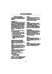 Land Rover CARiN III Audio and Navigation System Manual, 2001 page 34