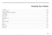 Kia Kia Sportage Owners Manual, 2001 page 10