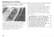 Kia Kia Sportage Owners Manual, 2001 page 17