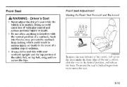 Kia Kia Sportage Owners Manual, 2001 page 20