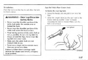Kia Kia Sportage Owners Manual, 2001 page 36