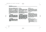 2010 Kia Sorento Owners Manual, 2010 page 7