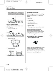 2004 Mazda MX 5 Miata Owners Manual, 2004 page 40