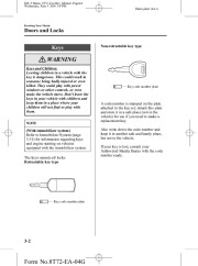 2004 Mazda MX 5 Miata Owners Manual, 2004 page 44