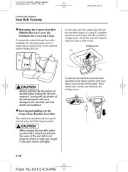 2010 Mazda CX 9 Owners Manual, 2010 page 42
