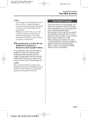 2010 Mazda CX 9 Owners Manual, 2010 page 43