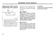 2001 Kia Magentis Owners Manual, 2001 page 18