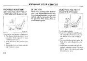 2001 Kia Magentis Owners Manual, 2001 page 24