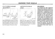 2001 Kia Magentis Owners Manual, 2001 page 28