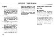 2001 Kia Magentis Owners Manual, 2001 page 34