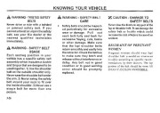 2001 Kia Magentis Owners Manual, 2001 page 36