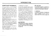 2001 Kia Magentis Owners Manual, 2001 page 6
