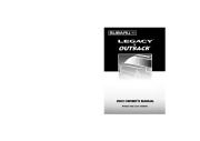 2002 Subaru Legacy Outback Owners Manual, 2002 page 1