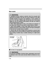 2002 Subaru Legacy Outback Owners Manual, 2002 page 34