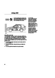 Land Rover Freelander Handbook Owners Manual, 2001 page 23