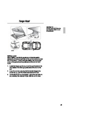 Land Rover Freelander Handbook Owners Manual, 2001 page 36