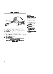Land Rover Freelander Handbook Owners Manual, 2001 page 7