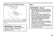 2000 Kia Sephia Owners Manual, 2000 page 19