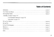 2000 Kia Sephia Owners Manual, 2000 page 2