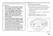 2000 Kia Sephia Owners Manual, 2000 page 43