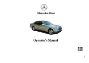 1994 Mercedes-Benz S500 S600 W140 Owners Manual, 1994 page 1