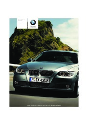 2010 BMW 3-Series Owners Manual page 1