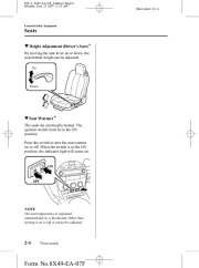 2008 Mazda MX 5 Miata Owners Manual, 2008 page 16