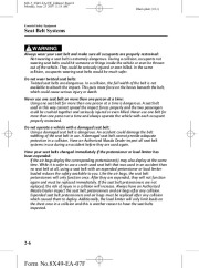 2008 Mazda MX 5 Miata Owners Manual, 2008 page 18