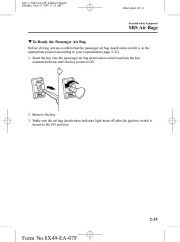 2008 Mazda MX 5 Miata Owners Manual, 2008 page 47
