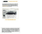 2009 Toyota Corolla Quick Reference Owners Guide, 2009 page 2
