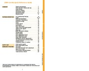 2009 Toyota Corolla Quick Reference Owners Guide, 2009 page 3