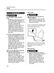 2008 Mazda 5 Owners Manual, 2008 page 14