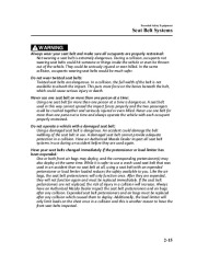 2008 Mazda 5 Owners Manual, 2008 page 27