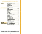 2009 Toyota Matrix Quick Reference Owners Guide, 2009 page 3