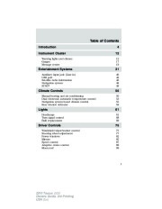 2010 Ford Taurus Owners Manual page 1