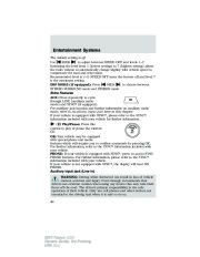 2010 Ford Taurus Owners Manual, 2010 page 40